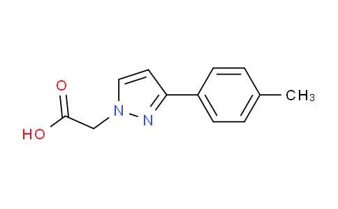 CAS No. 959573-30-9, 2-(3-(p-Tolyl)-1H-pyrazol-1-yl)acetic acid