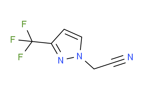 CAS No. 1006348-71-5, 2-(3-(Trifluoromethyl)-1H-pyrazol-1-yl)acetonitrile