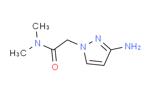 CAS No. 1178252-80-6, 2-(3-Amino-1H-pyrazol-1-yl)-N,N-dimethylacetamide