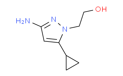 CAS No. 1427013-47-5, 2-(3-Amino-5-cyclopropyl-1H-pyrazol-1-yl)ethanol