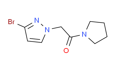 CAS No. 1427021-45-1, 2-(3-Bromo-1H-pyrazol-1-yl)-1-(pyrrolidin-1-yl)ethanone