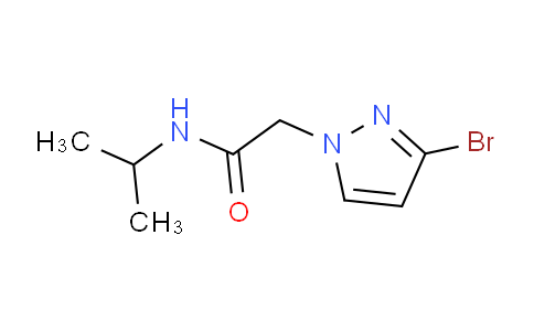 CAS No. 1427024-18-7, 2-(3-Bromo-1H-pyrazol-1-yl)-N-isopropylacetamide