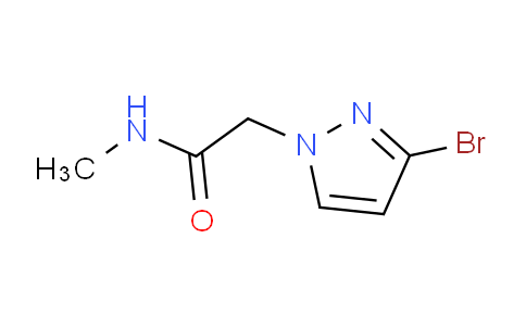 CAS No. 1427011-17-3, 2-(3-Bromo-1H-pyrazol-1-yl)-N-methylacetamide