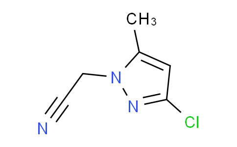 CAS No. 1427011-50-4, 2-(3-Chloro-5-methyl-1H-pyrazol-1-yl)acetonitrile