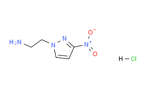 CAS No. 1006435-40-0, 2-(3-Nitro-1H-pyrazol-1-yl)ethanamine hydrochloride