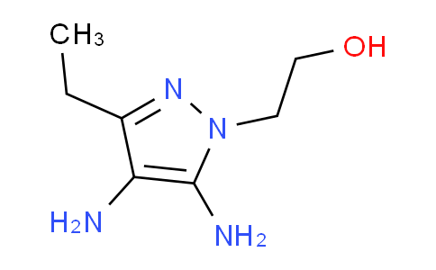 CAS No. 1710854-22-0, 2-(4,5-Diamino-3-ethyl-1H-pyrazol-1-yl)ethanol