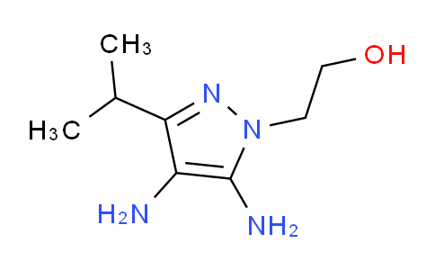 CAS No. 1707393-51-8, 2-(4,5-Diamino-3-isopropyl-1H-pyrazol-1-yl)ethanol