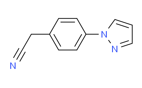 CAS No. 143426-55-5, 2-(4-(1H-Pyrazol-1-yl)phenyl)acetonitrile
