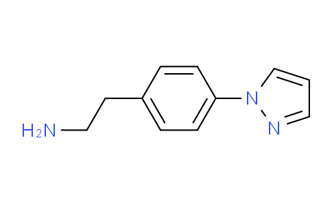 CAS No. 956704-66-8, 2-(4-(1H-Pyrazol-1-yl)phenyl)ethanamine