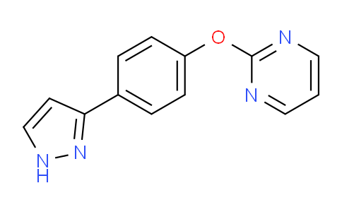 CAS No. 321998-82-7, 2-(4-(1H-Pyrazol-3-yl)phenoxy)pyrimidine