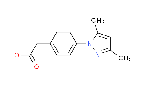 CAS No. 29544-08-9, 2-(4-(3,5-Dimethyl-1H-pyrazol-1-yl)phenyl)acetic acid