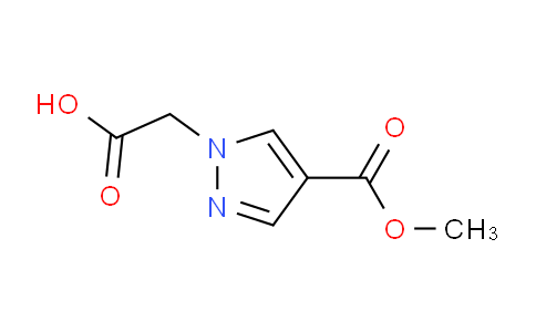 CAS No. 1006348-69-1, 2-(4-(Methoxycarbonyl)-1H-pyrazol-1-yl)acetic acid