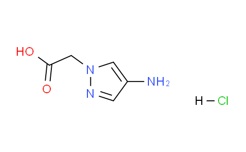 CAS No. 1417569-73-3, 2-(4-Amino-1H-pyrazol-1-yl)acetic acid hydrochloride