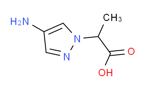 CAS No. 1006455-81-7, 2-(4-Amino-1H-pyrazol-1-yl)propanoic acid
