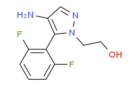 CAS No. 1708260-15-4, 2-(4-Amino-5-(2,6-difluorophenyl)-1H-pyrazol-1-yl)ethanol