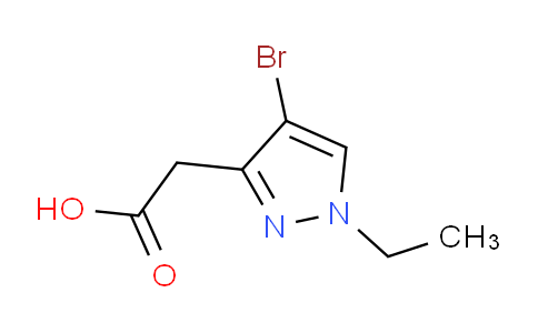 CAS No. 1310379-53-3, 2-(4-Bromo-1-ethyl-1H-pyrazol-3-yl)acetic acid