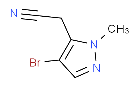 CAS No. 1310379-54-4, 2-(4-Bromo-1-methyl-1H-pyrazol-5-yl)acetonitrile