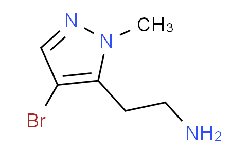 CAS No. 1017788-72-5, 2-(4-Bromo-1-methyl-1H-pyrazol-5-yl)ethanamine