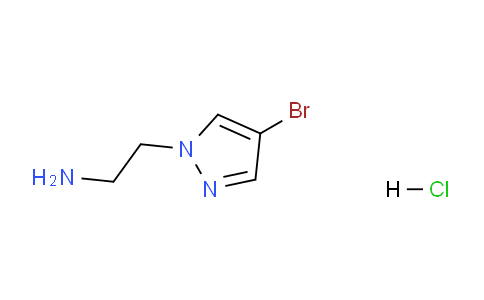 CAS No. 663941-75-1, 2-(4-Bromo-1H-pyrazol-1-yl)ethanamine hydrochloride