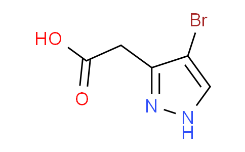 CAS No. 1378260-38-8, 2-(4-Bromo-1H-pyrazol-3-yl)acetic acid
