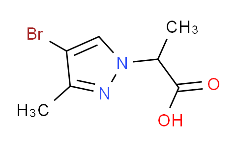 CAS No. 925200-46-0, 2-(4-Bromo-3-methyl-1H-pyrazol-1-yl)propanoic acid