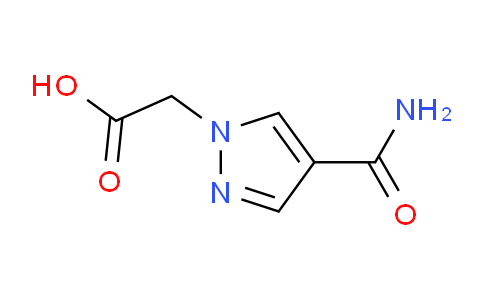 CAS No. 1006458-44-1, 2-(4-Carbamoyl-1H-pyrazol-1-yl)acetic acid