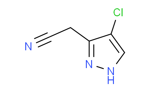 CAS No. 1708160-38-6, 2-(4-Chloro-1H-pyrazol-3-yl)acetonitrile