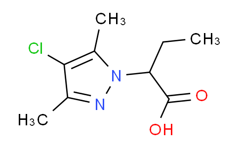 MC646024 | 1005631-38-8 | 2-(4-Chloro-3,5-dimethyl-1H-pyrazol-1-yl)butanoic acid