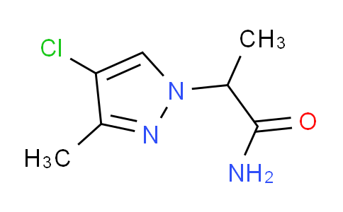 CAS No. 1171471-65-0, 2-(4-Chloro-3-methyl-1H-pyrazol-1-yl)propanamide