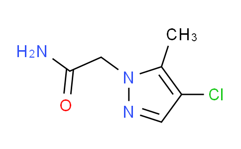 CAS No. 1172368-04-5, 2-(4-Chloro-5-methyl-1H-pyrazol-1-yl)acetamide