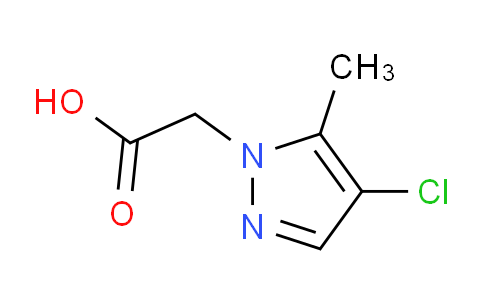 CAS No. 180741-45-1, 2-(4-Chloro-5-methyl-1H-pyrazol-1-yl)acetic acid