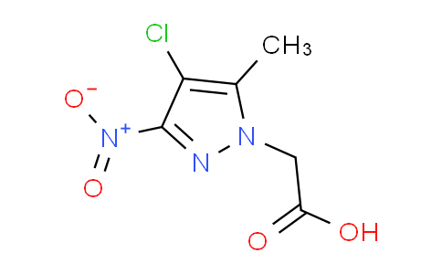 CAS No. 351996-53-7, 2-(4-Chloro-5-methyl-3-nitro-1H-pyrazol-1-yl)acetic acid