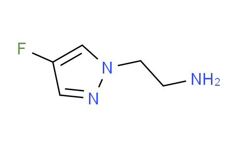 CAS No. 1174306-39-8, 2-(4-Fluoro-1H-pyrazol-1-yl)ethanamine