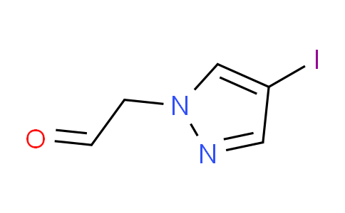CAS No. 1172074-04-2, 2-(4-Iodo-1H-pyrazol-1-yl)acetaldehyde