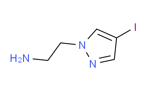 CAS No. 1221715-56-5, 2-(4-Iodo-1H-pyrazol-1-yl)ethanamine