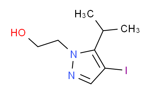 CAS No. 1707374-93-3, 2-(4-Iodo-5-isopropyl-1H-pyrazol-1-yl)ethanol