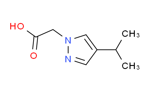 CAS No. 1545584-75-5, 2-(4-Isopropyl-1H-pyrazol-1-yl)acetic acid