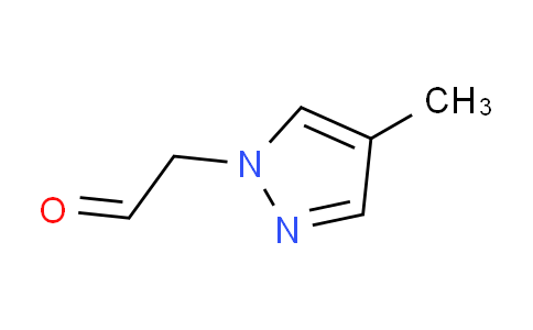 CAS No. 1006471-31-3, 2-(4-Methyl-1H-pyrazol-1-yl)acetaldehyde