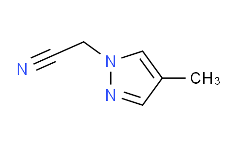 CAS No. 1006433-93-7, 2-(4-Methyl-1H-pyrazol-1-yl)acetonitrile