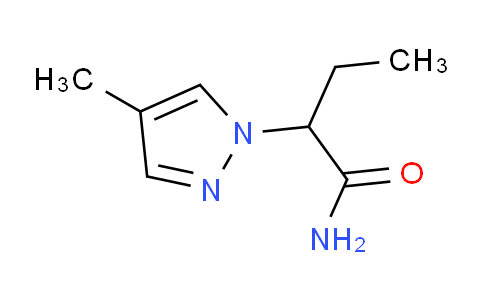 CAS No. 1172702-26-9, 2-(4-Methyl-1H-pyrazol-1-yl)butanamide