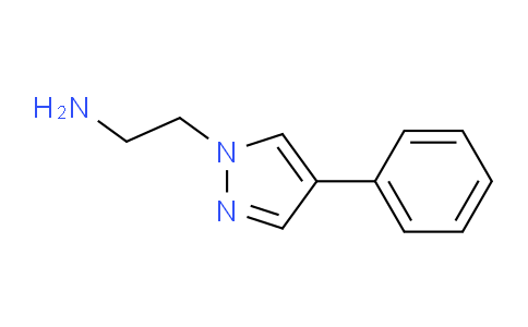 CAS No. 1211530-81-2, 2-(4-Phenyl-1H-pyrazol-1-yl)ethanamine