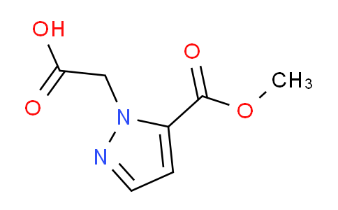 CAS No. 1245808-23-4, 2-(5-(Methoxycarbonyl)-1H-pyrazol-1-yl)acetic acid
