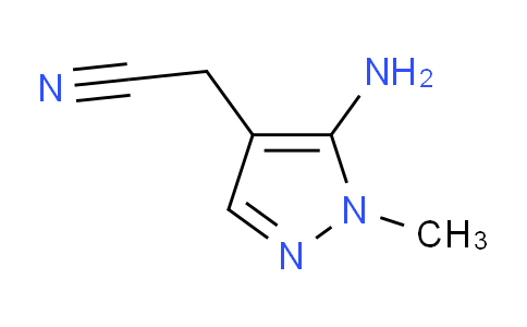 CAS No. 160662-05-5, 2-(5-Amino-1-methyl-1H-pyrazol-4-yl)acetonitrile