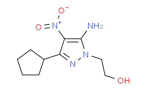CAS No. 1707603-31-3, 2-(5-Amino-3-cyclopentyl-4-nitro-1H-pyrazol-1-yl)ethanol