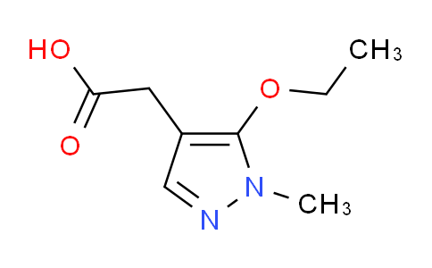 CAS No. 1365941-91-8, 2-(5-Ethoxy-1-methyl-1H-pyrazol-4-yl)acetic acid