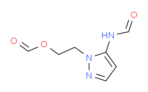 CAS No. 116856-18-9, 2-(5-Formamido-1H-pyrazol-1-yl)ethyl formate