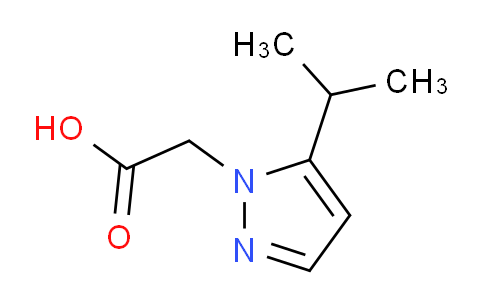 CAS No. 1421760-43-1, 2-(5-Isopropyl-1H-pyrazol-1-yl)acetic acid