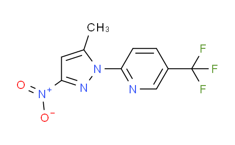 CAS No. 1172744-57-8, 2-(5-Methyl-3-nitro-1H-pyrazol-1-yl)-5-(trifluoromethyl)pyridine