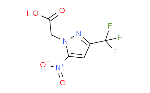 CAS No. 1174870-62-2, 2-(5-Nitro-3-(trifluoromethyl)-1H-pyrazol-1-yl)acetic acid