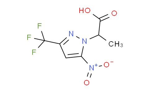 MC646224 | 1174880-32-0 | 2-(5-Nitro-3-(trifluoromethyl)-1H-pyrazol-1-yl)propanoic acid